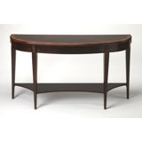 Astor 54"W Demilune Console Table