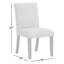 Chaise d'appoint rembourrée Benson-921384515