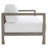 Tanah 80'' Wide Teak Loveseat with Cushions