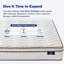 Matelas hybride Focalsweet avec plateau Euro pour adultes et enfants-110490938-110490936