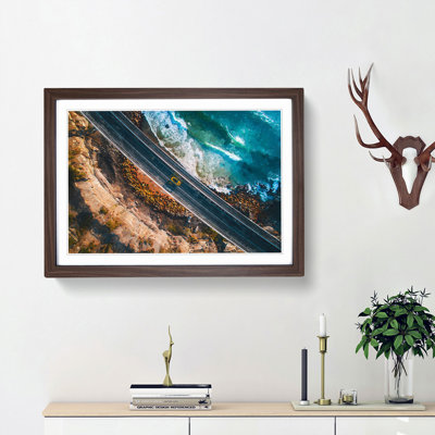 Driving - Picture Frame Graphic Art Print