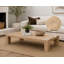 Capri Solid Wood Coffee Table