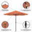 304.8cm Tilt Market Parasol-231381483