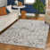 Chardarius 1240 Transitional Marbled Gray Area Rug