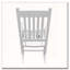 Chaise berçante en bois massif-934143602