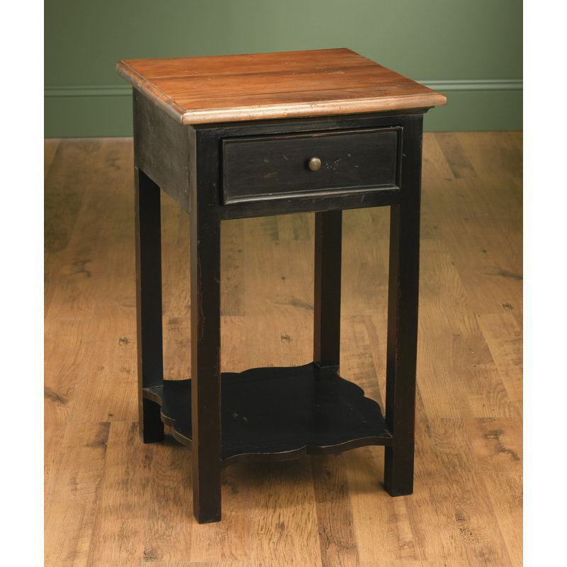 Lynda End Table, Black
