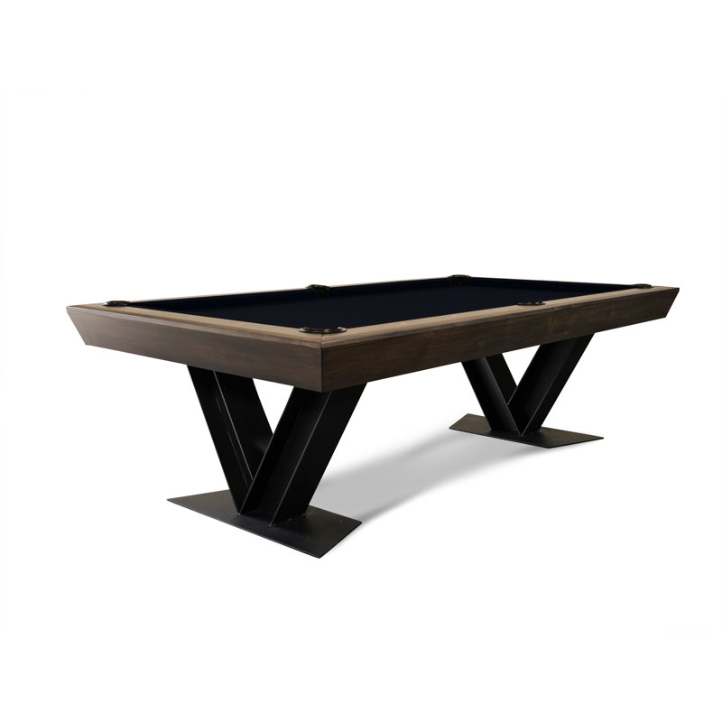 Savant Slate Pool Table with Professional Installation Included, Black
