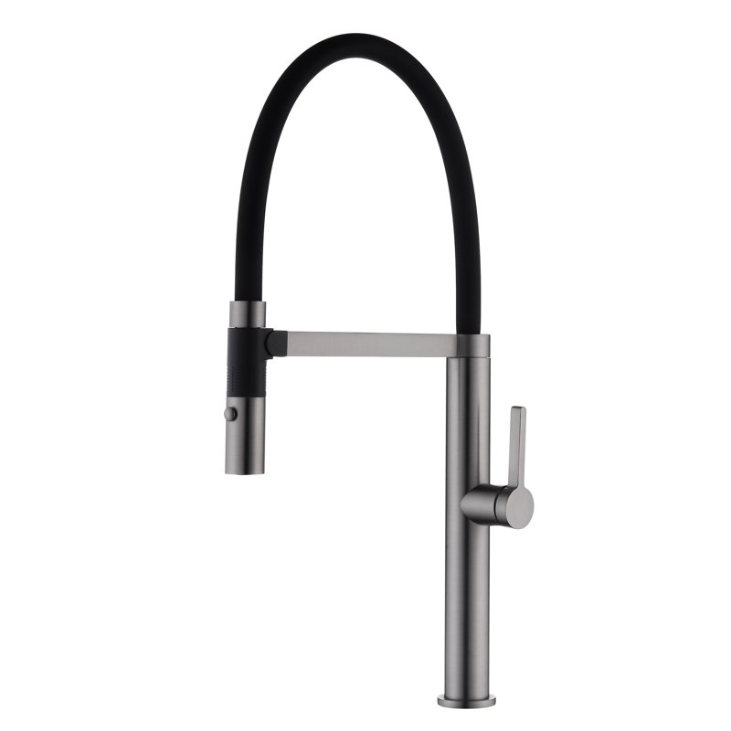 DAX Kitchen Faucet, Gun Metal