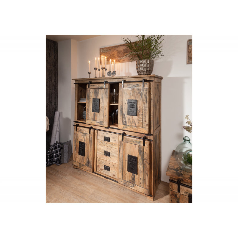 Railway 150cm Sideboard, Natural