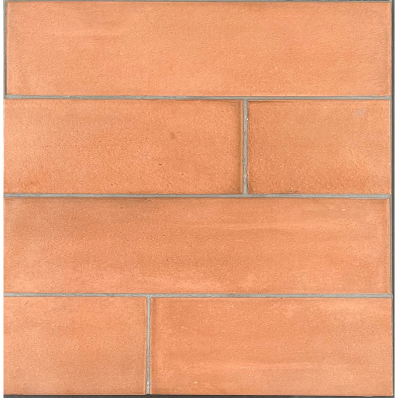 Carrelage mural en porcelaine aspect brique 3 "x 10" San Miyos, Chameau
