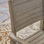 Chaises de salle à manger d'extérieur, gris 63223.00GRY, KD