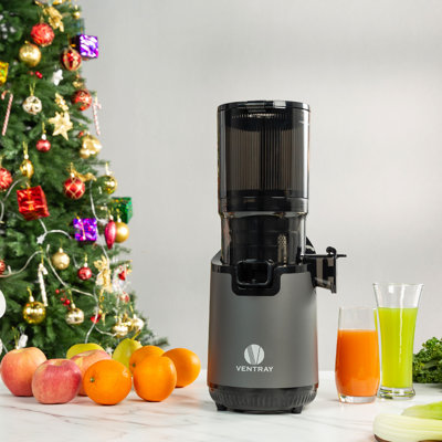 Ventray Slow Press Masticating Juicer with 5.1" Wide Feed Chute 900