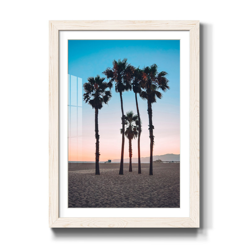 Tranquil Ocean I - reproduction de photo sur papier encadrée, Blanc, H 37,5 po x l 27,5 po x P 1,5 po