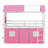 Bunk Wood House Bed With Elegant Windows-1511870977