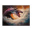 Dragon Fury, encre liquide I - Dragons, impression sur bois blanc sur bois de pin naturel-91299208