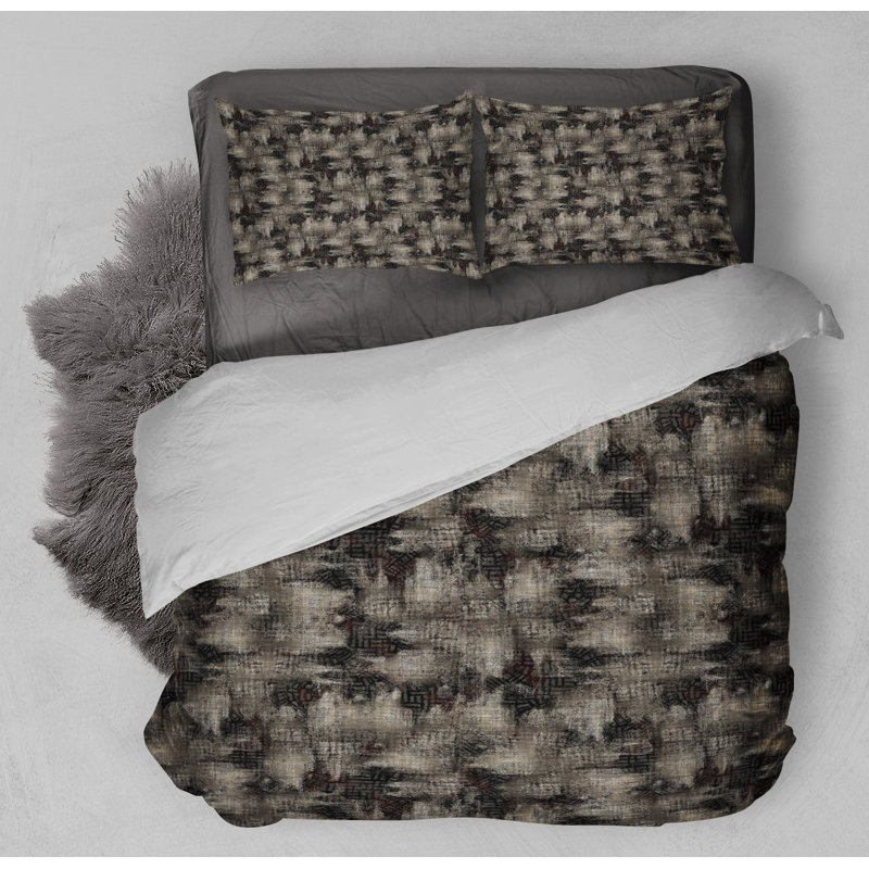 Polyester Abstract Comforter, Twin Comforter + 1 Standard Pillowcase