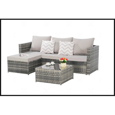 2 Pieces Patio Furniture Set