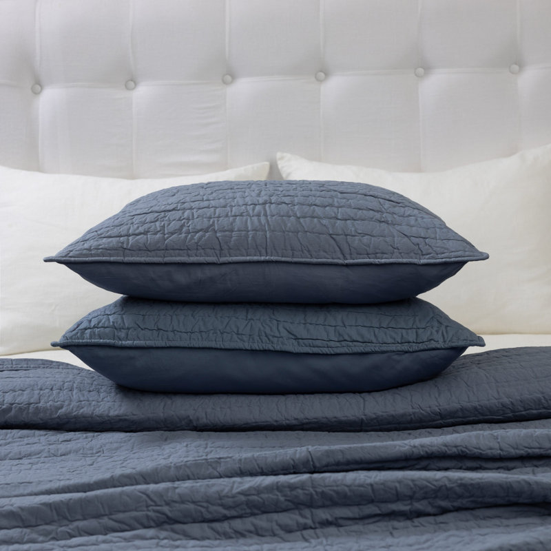Housse de couette en coton Freeport - très grand, Housse de couette pour très grand lit, Bleu