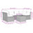 Vidaxl Garden Sofa Set Black