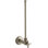 1/2-In NPT Angle Supply With Stop With Cross Handle And Annealed Vertical Tube