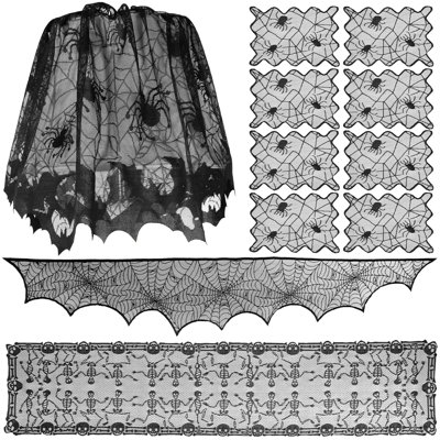 Hayleyjade Rectangle Toile Polyester Tablecloth