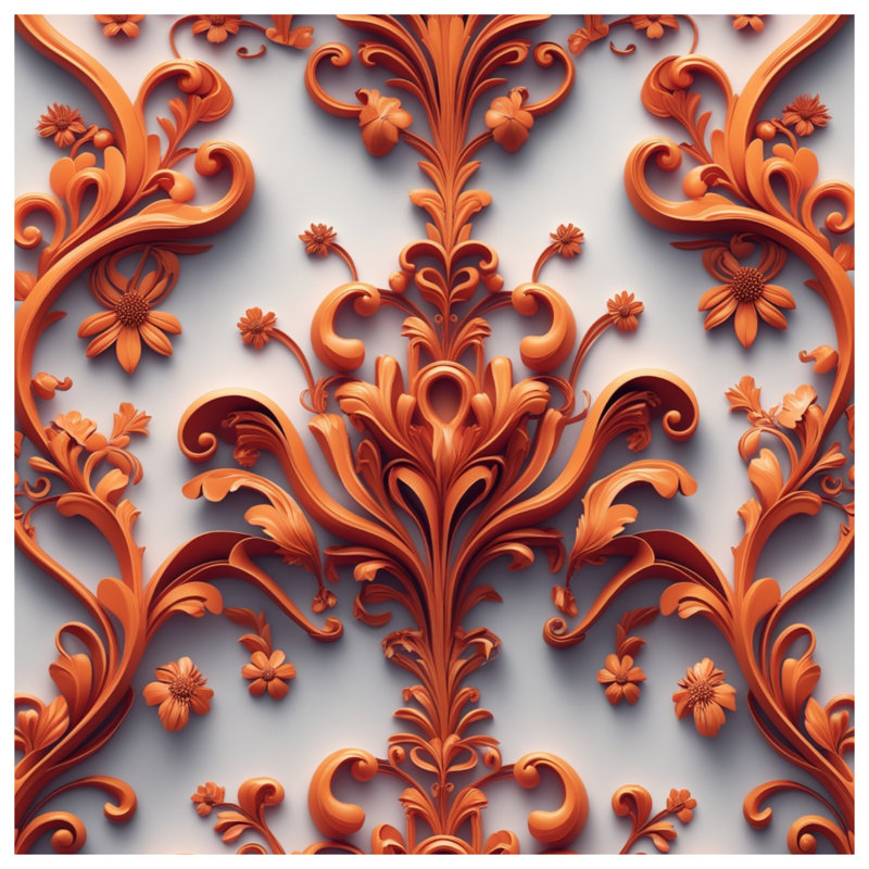Rideaux de douche Ornate, 70in W x 84in H