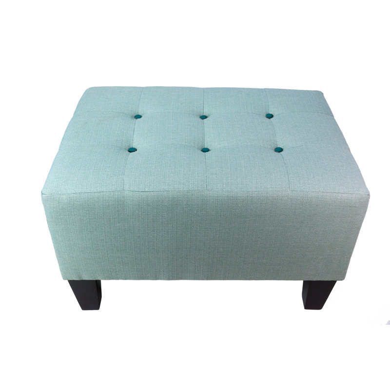 Repose-pieds Aubriella, Turquoise, Brume de mer
