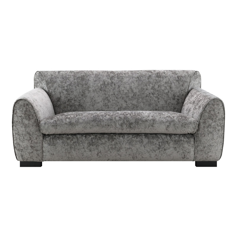Churchton Loveseat, Gray Chenille