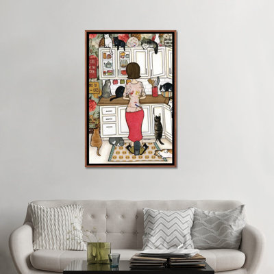 " Feed The Cats " Print
