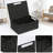 Woven Storage Bins, Stackable Fabric Organizer Baskets With Metal Frame For Drawer, Closet, Shelf, Nursery And Office Organization-1318619672-1318619678