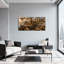 Paysage urbain fantaisiste et sci-fi Steampunk avec tour de l'horloge et dirigeable-1359156640