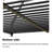 Adam Sturdy Full Over Full Bunk Bed Metal Black For Kids And Adult, Low Profile Full Over Full Bunk Bed With Ladder And Guardrails, Easy Climbing, Beds For Bedroom