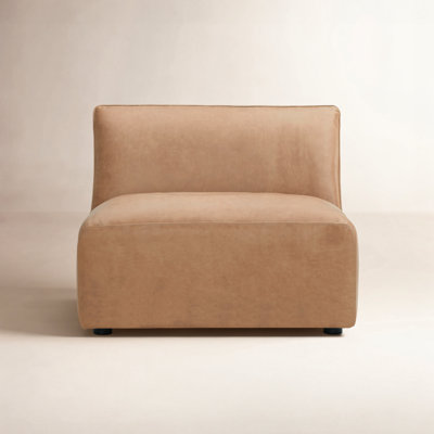 Morell Genuine Leather Slipper Chair