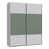 White/Sage Green selected