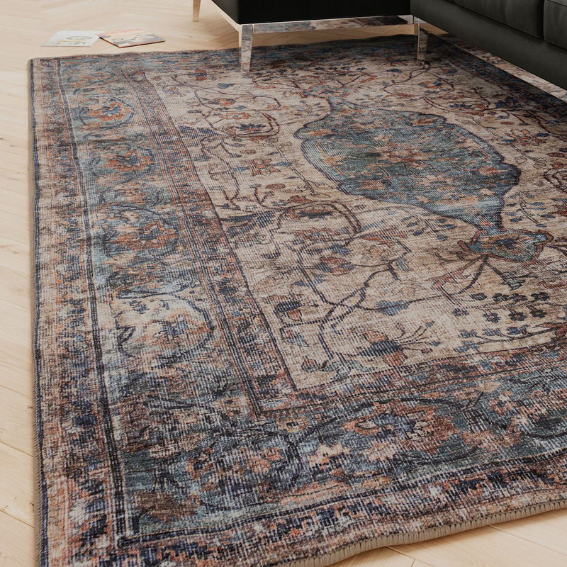Vintage Look Area Rug, Rectangle 240 x 330 cm