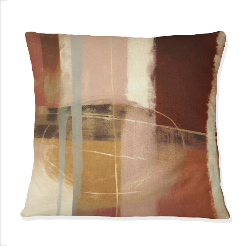 Coussin décoratif chocolat brun