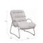 Chaise longue d'extérieur (ensemble de 2) - Structure en fer et osier en plastique