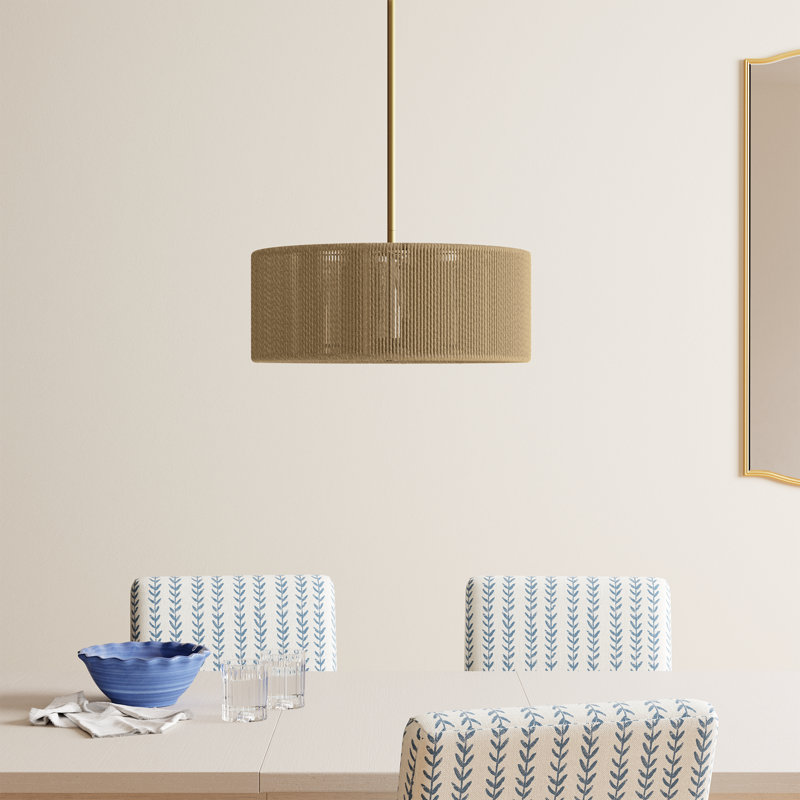 Julep 4 - Light Unique/Statement Drum Chandelier