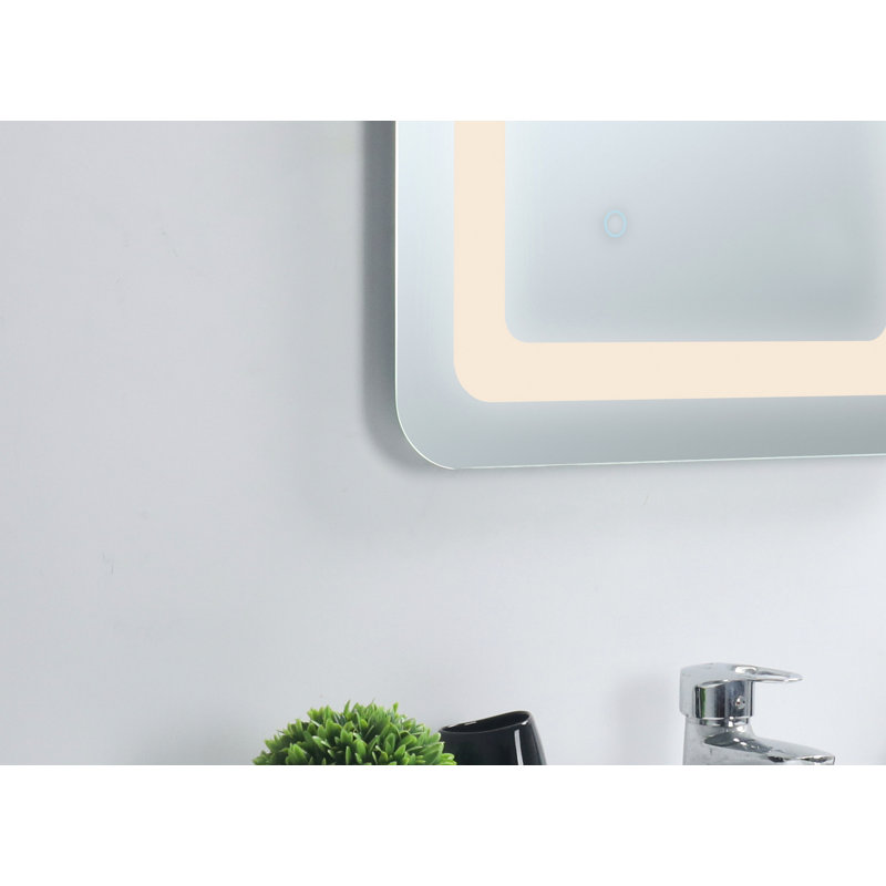 Miroir mural Juliane, 36 po x 72 po, Rectangle