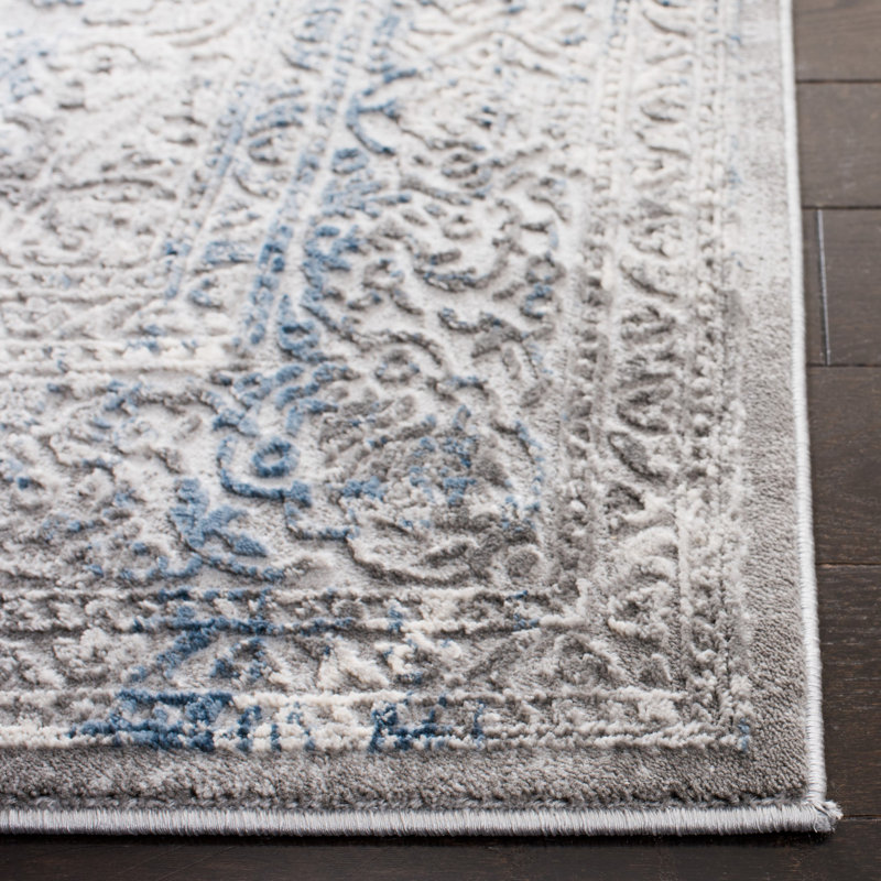Mainor Performance Abstract Rug, Rectangle 4' x 6'