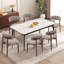 Chaise d'appoint rembourrée en bois massif Vannie-126400235-95087033