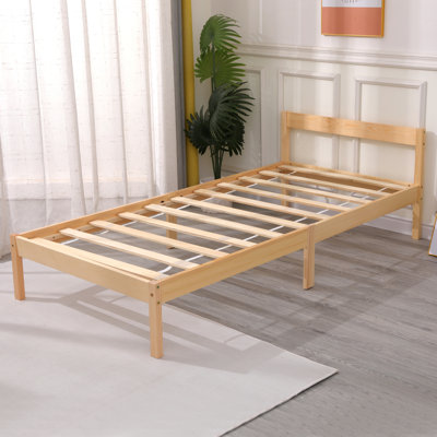 Izeal Solid Wood Bed