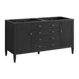 Myrrin 60'' W Double Bathroom Vanity Base