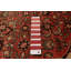 Tapis de couloir unique en laine 3 pi 7 po x 10 pi 1 po années 1990 Heahter