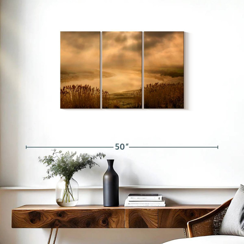 Marshland Mists, 20" H x 33" W