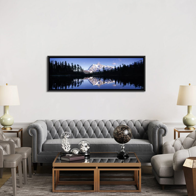 «Mt Shuksan, North Cascades National Park, Washington State», reproduction de photo sur toile, H 24 po x l 72 po x P 1,5 po