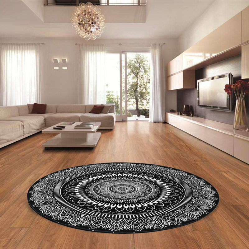 Waterford Floral Area Rug, Round 120cm
