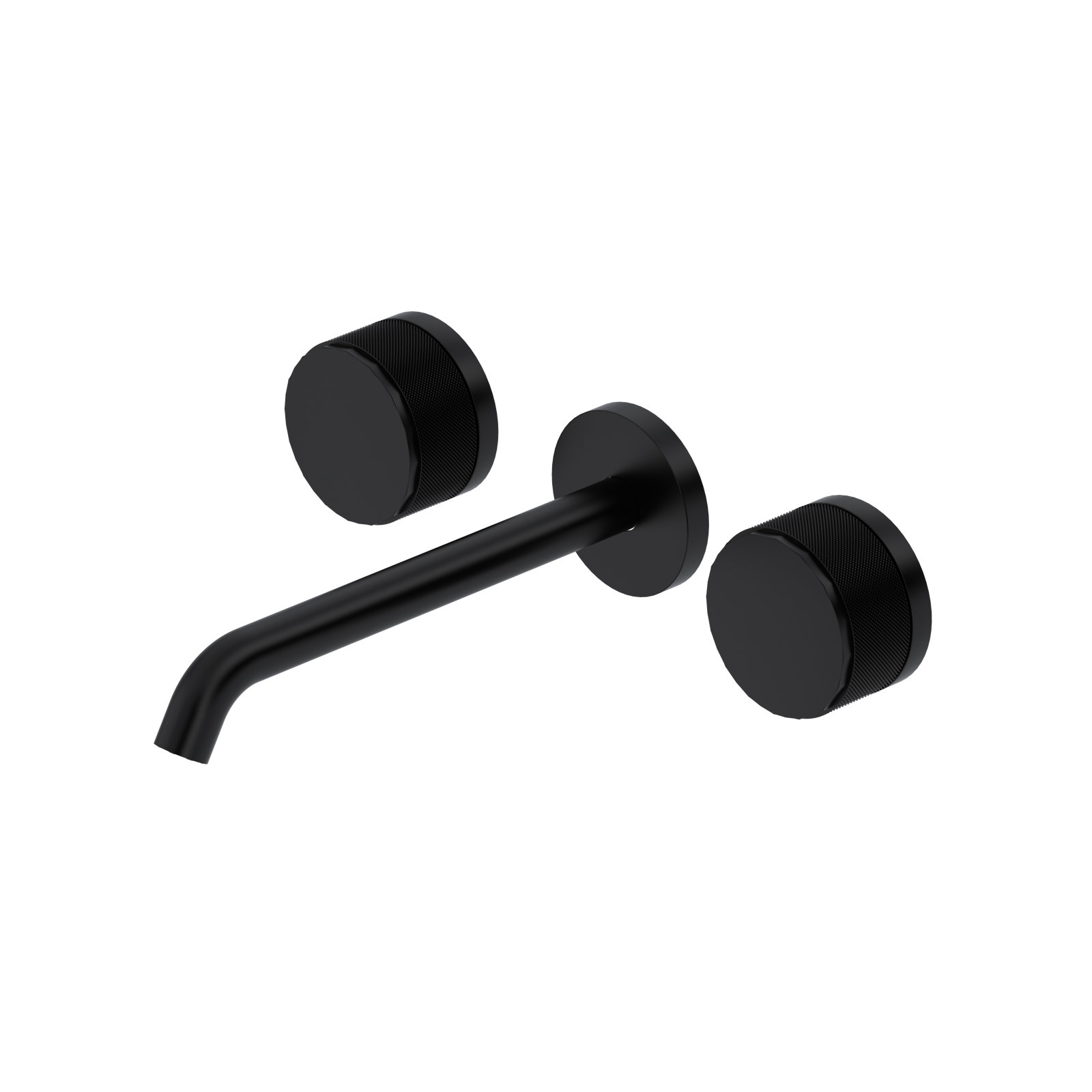 Terrell Wall Mount Lavatory Faucet Trim, Matte Black