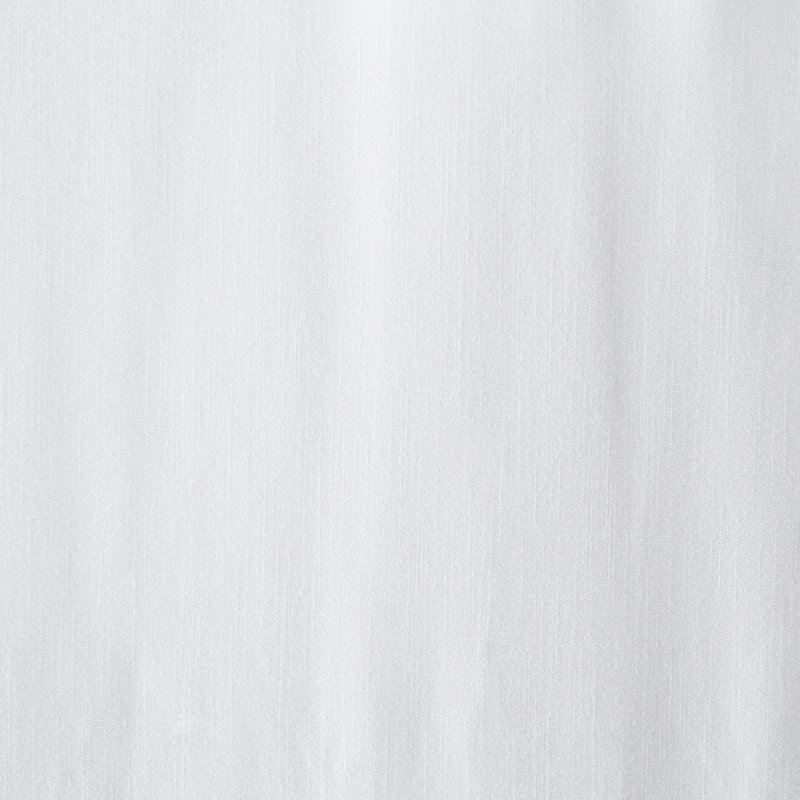 Nome Semi Sheer Curtain Single Panel, White, 40" W x 108" L