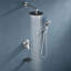 Système de douche à effet pluie mural Topcraft avec robinet de baignoire-134962987